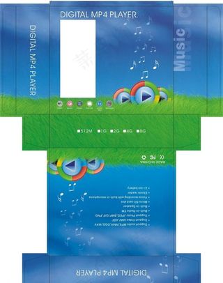 mp4包装盒图片