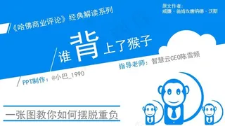 谁背上了猴子（湛庐）