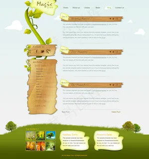 儿童可爱网站PSD