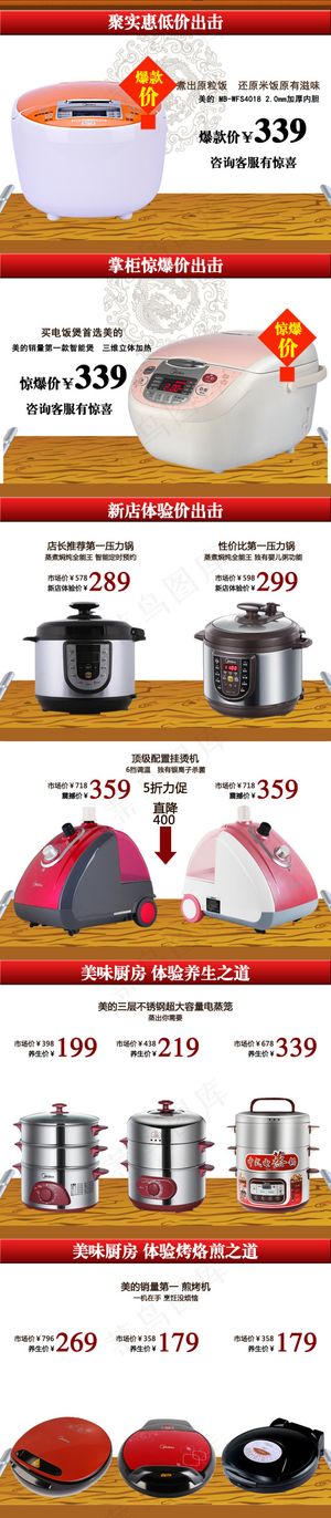 电器首页 首页模板 首页 电饭煲