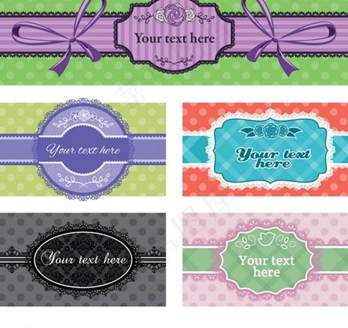 花纹图标欧式图标图片