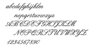 English 英文字体下载