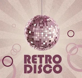 迪斯科舞厅背景图片