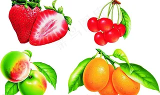 扣好水果(此图为位图，下载时请注意...
