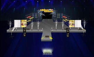 晚会舞台效果图图片