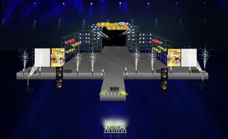 晚会舞台效果图图片