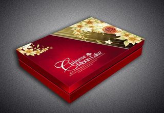 月饼包装（展开图）图片