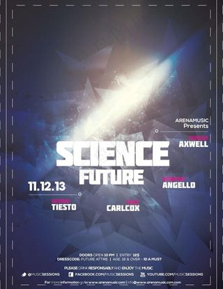 科学探索海报图片