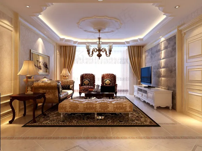 欧式装修设计效果图
