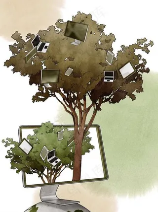 大树树木背景图片