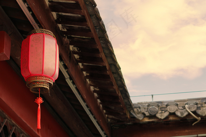 红色简约风传统节日背景