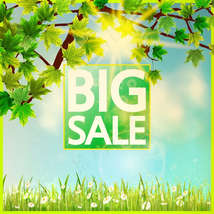 春季卡通花卉矢量素材cdr矢量模版下载