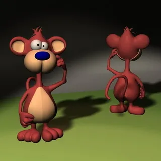 动漫卡通形象模型模具素材免费下载动...