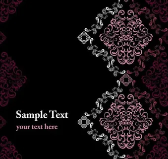 欧式花纹标签 欧式花纹标签