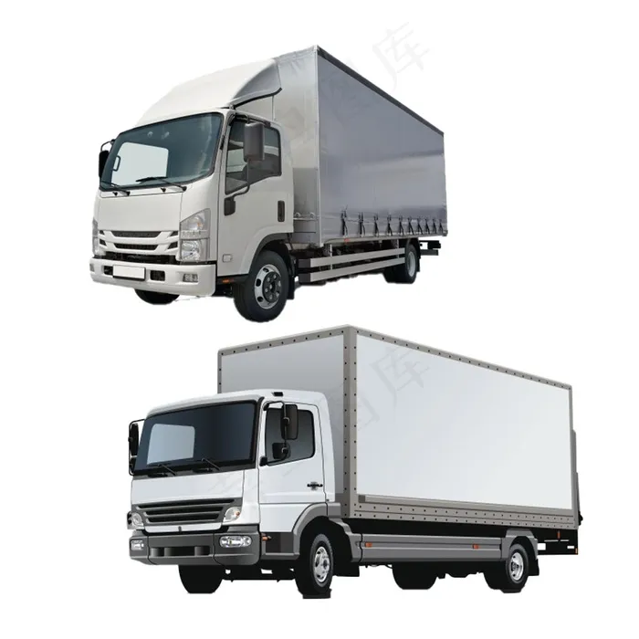 汽车货车免抠素材PSD分层psd模版下载