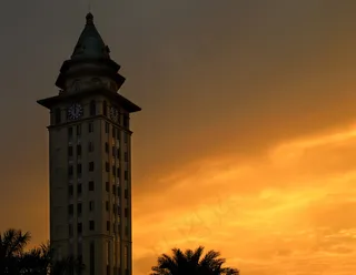 星河湾钟楼图片