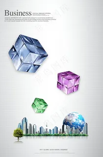 炫彩魔方图片海报