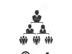 商务人士图标PPT素材海报杂志设计...