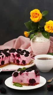 桑子蛋糕高清摄影图片 桑子蛋糕高清摄影图片