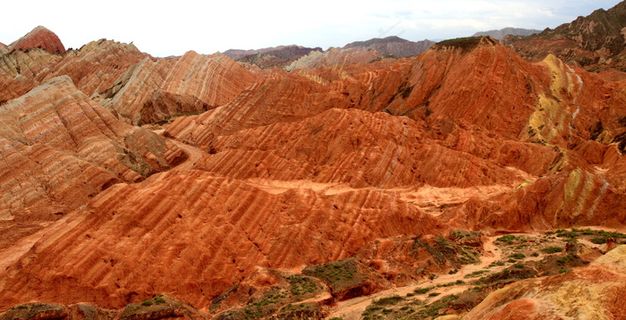 张掖丹霞地质公园图片