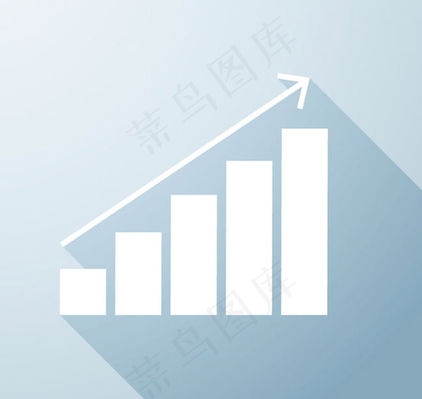简洁业务增长图设计矢量素材下载ai矢量模版下载