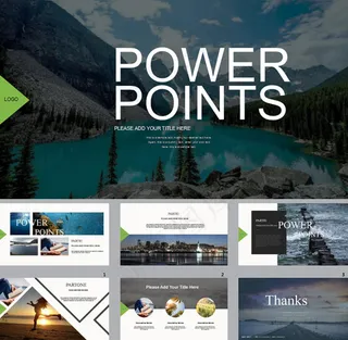 商务封面ppt模板