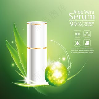 绿色自然背景矢量素材免费下载