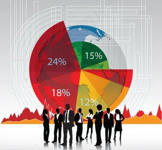 商务人物剪影图片