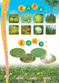 采摘园海报