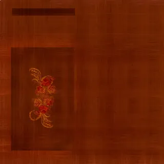 复古木柜3D模型