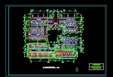 地下室组合平面示意图施工图