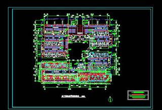 地下室组合平面示意图施工图