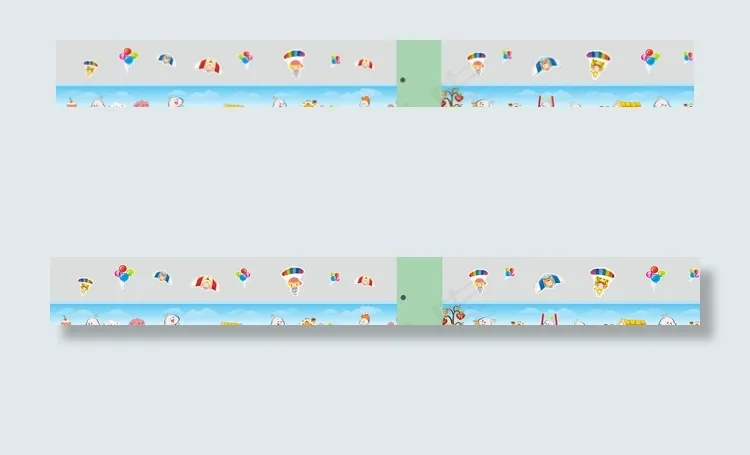 卡通墙图片cdr矢量模版下载