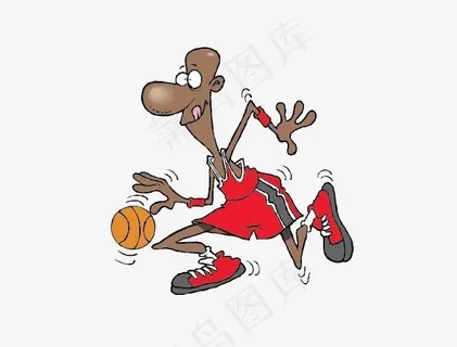 打篮球 卡通图片