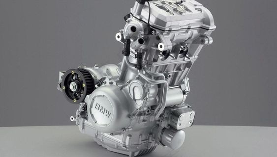 宝马汽车发动机图片