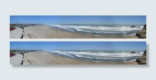 旧金山沙滩全景图图片