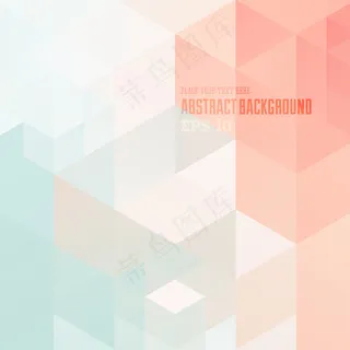 粉色简约展会背景图