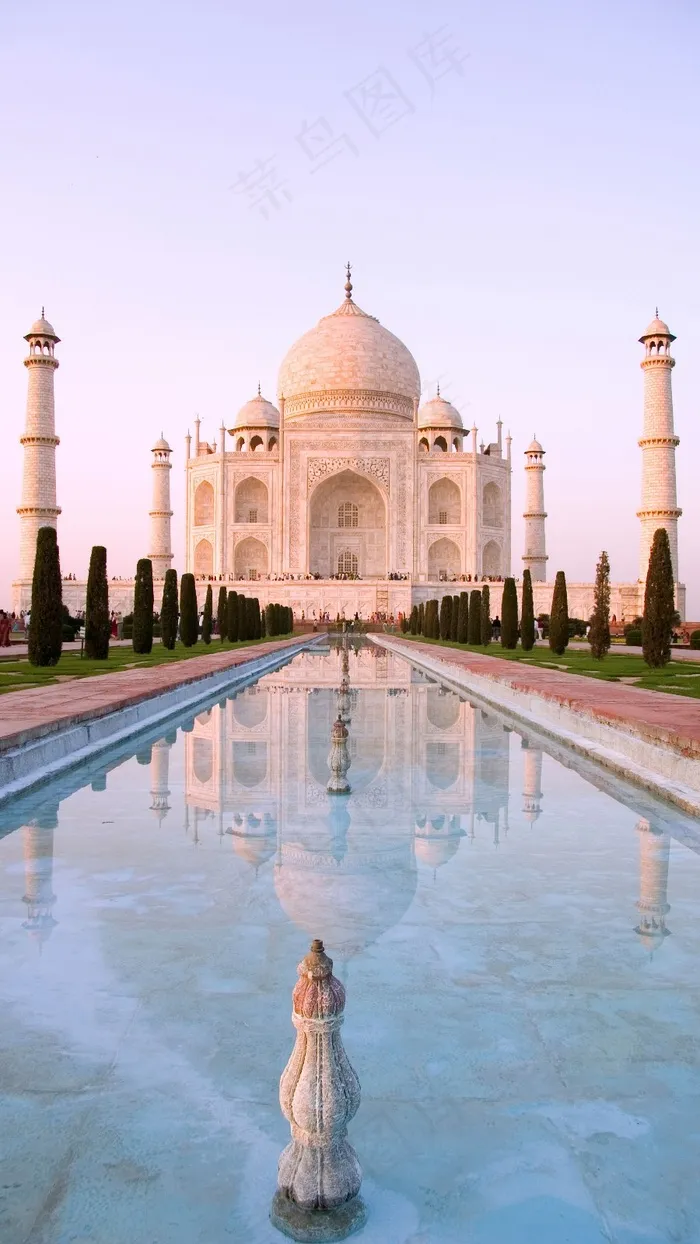 白色的城煲风光高清摄影图片