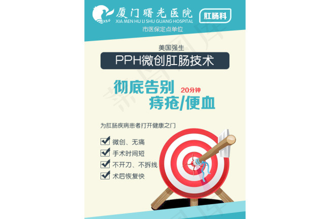 PPH微创肛肠技术psd模版下载