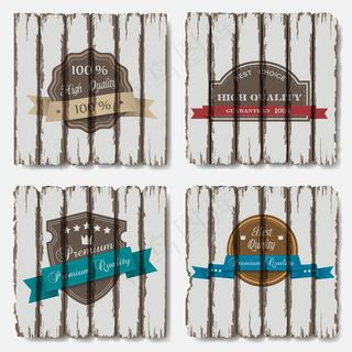 优质的标签上的老木背景