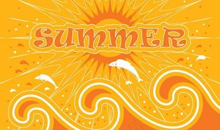 夏日阳光背景图片