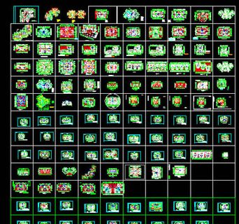 户型大全CAD施工图