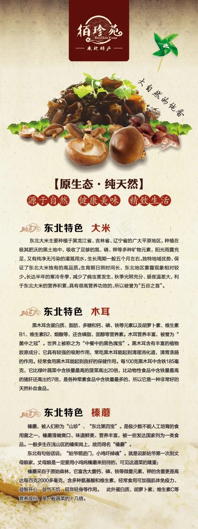 东北特产psd模版下载