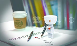 3d小人的休闲时光图片