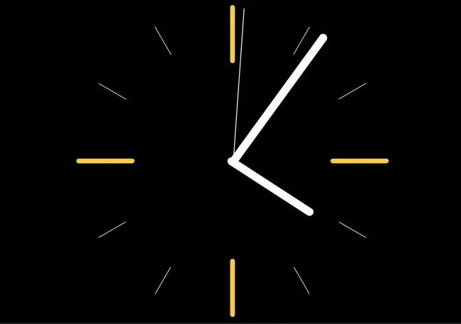 数字时钟flash动画