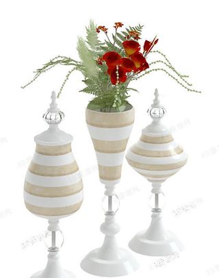 3D新古典简欧工艺摆件模型