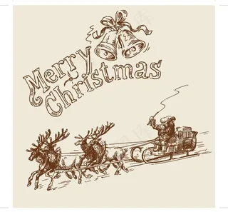 圣诞主题矢量素材图片