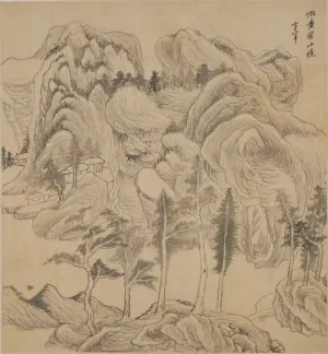 董其昌山水册页图片