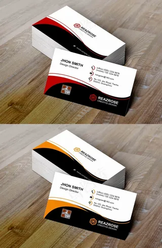 最新时尚名片模板