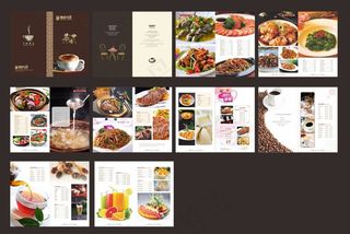 咖啡菜单模板下载